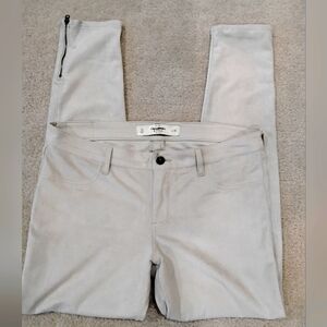 Abercrombie & Fitch Suede Skinny Pants